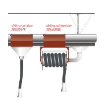 AA4C Exhaust Extraction System Simple Type Sliding trolley     AA-2007130HGS